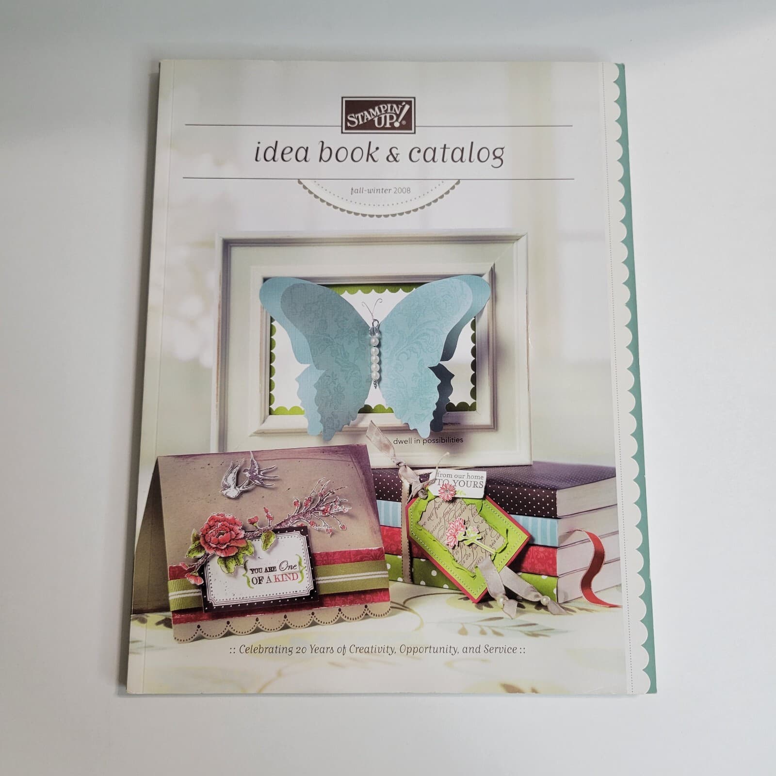 Stampin Up Idea Book & Catalog Fall Winter 2008