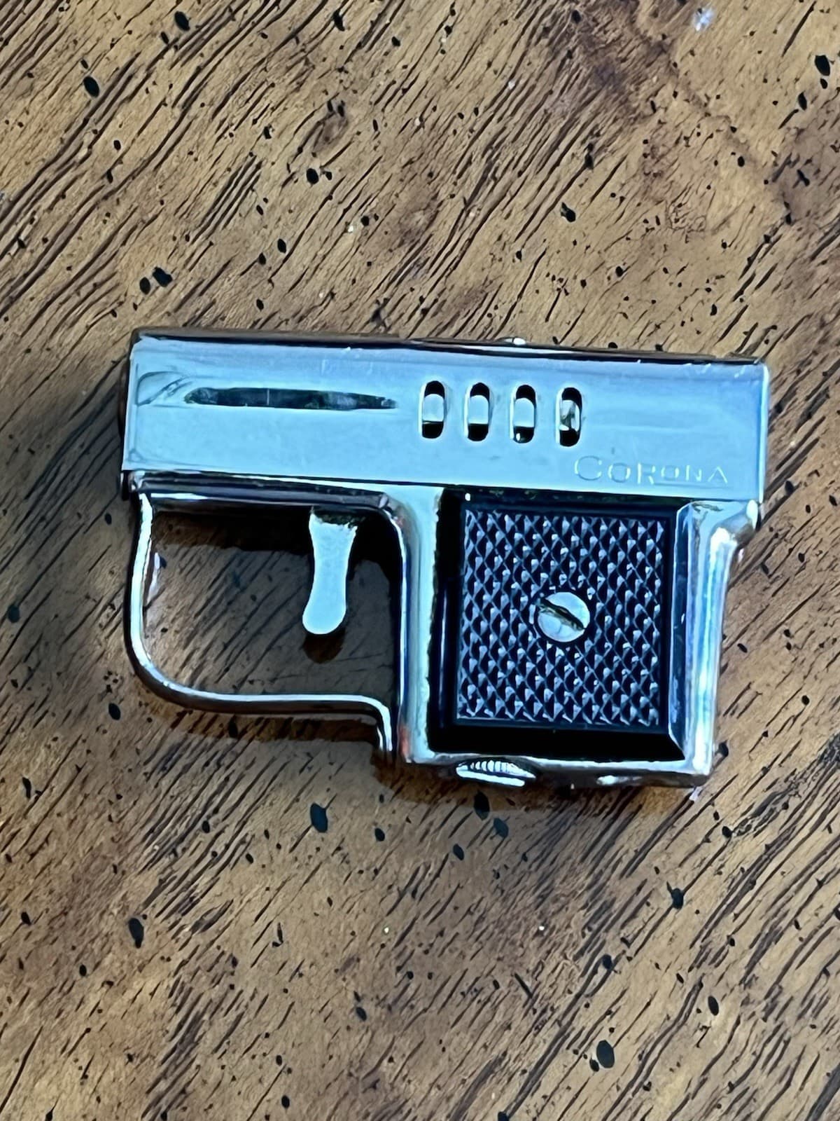 Vintage Novelty Gun Pistol Shaped Cigarette/Cigar/Pipe Lighter