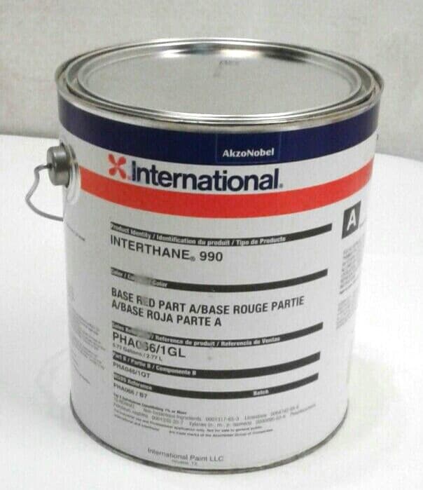 AkzoNobel International PHA066 Interthane 990 Base Red Part A Polyurethane 1 Gal