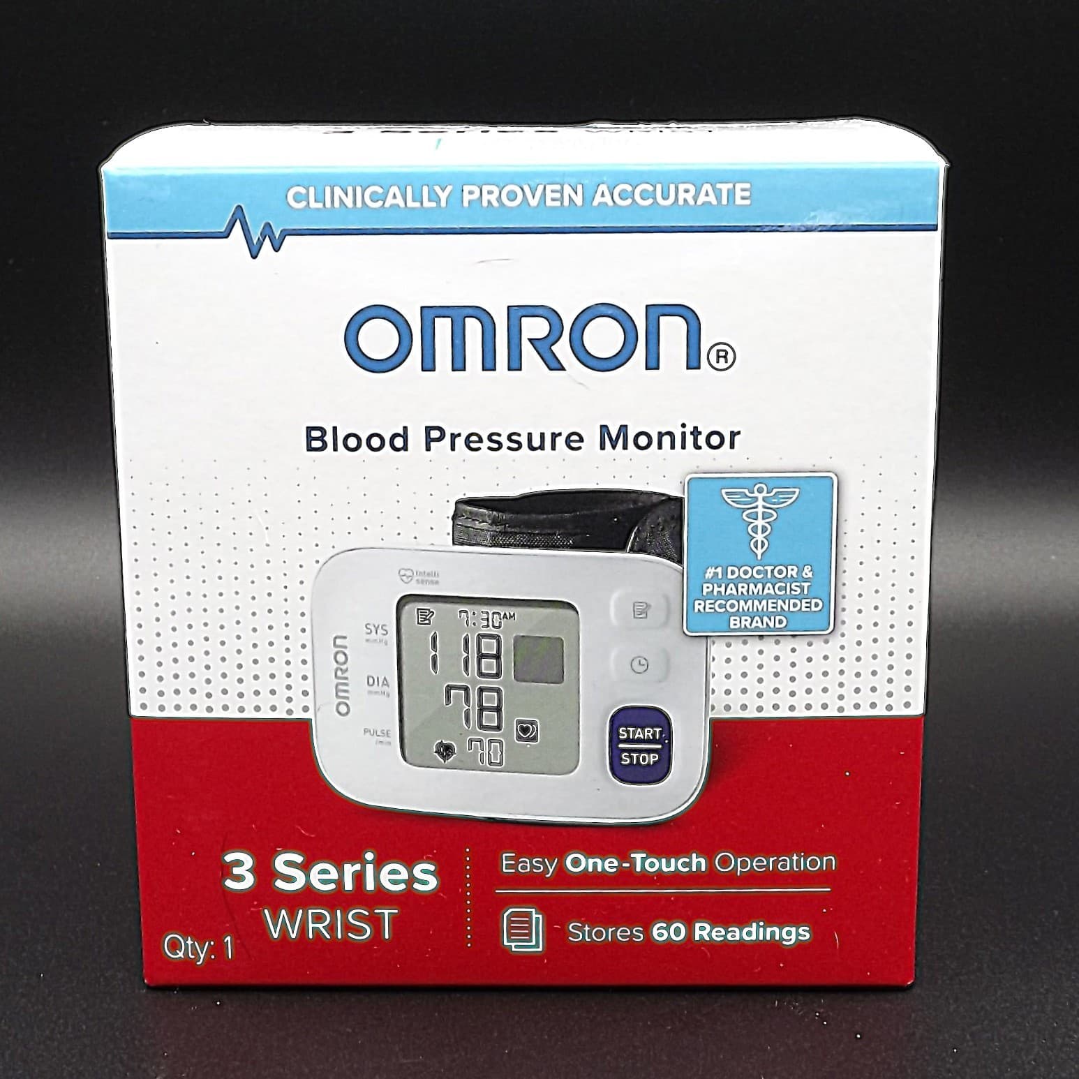 Omron 3 Series Wrist Blood Pressure Monitor BP6100