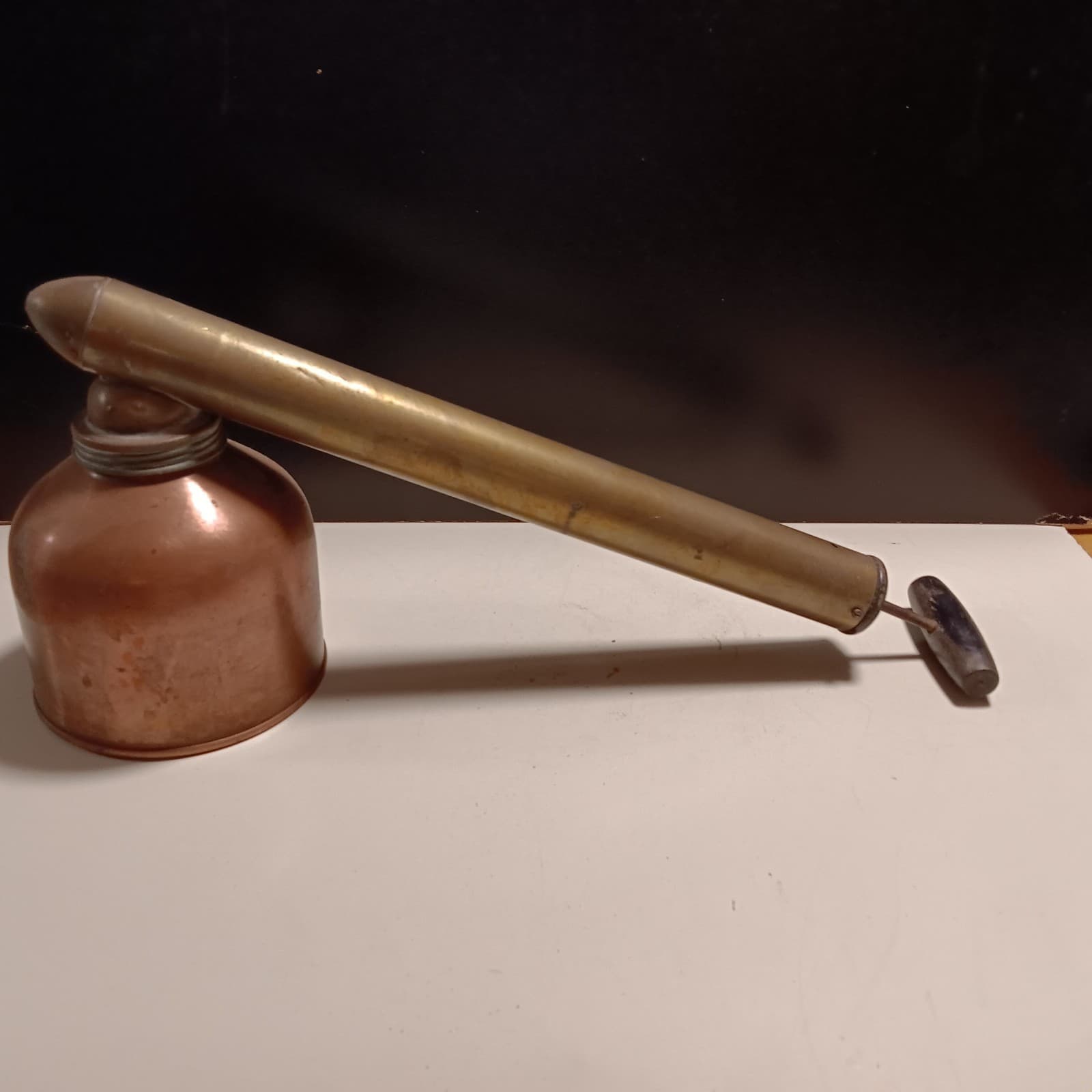 Antique Vintage D B Smith & Company Blizzard Copper and Brass Continuous Sprayer