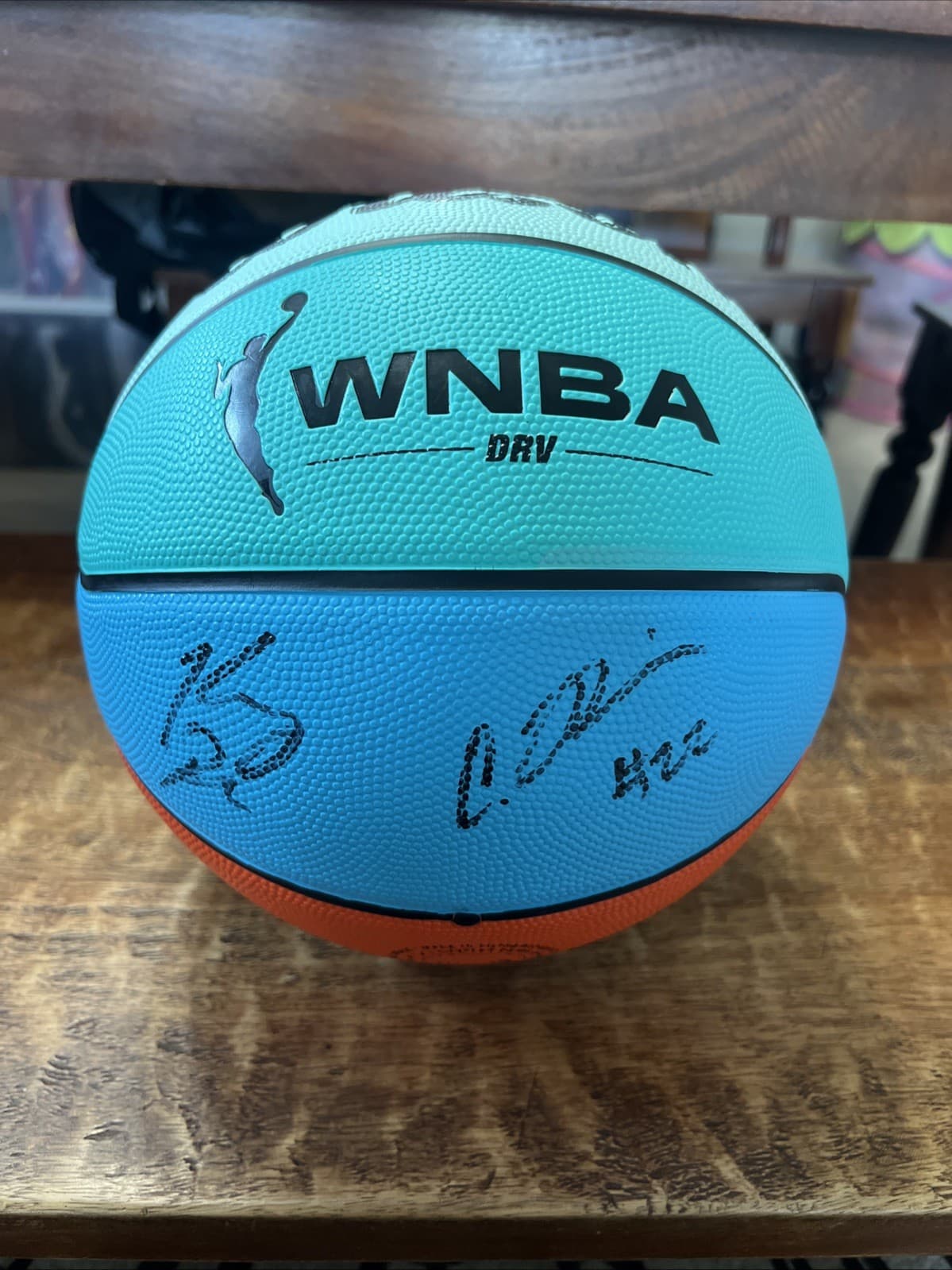 Cameron Brink Kelsey Plum Signed WNBA Basketball JSA Coa Autographed Sparks