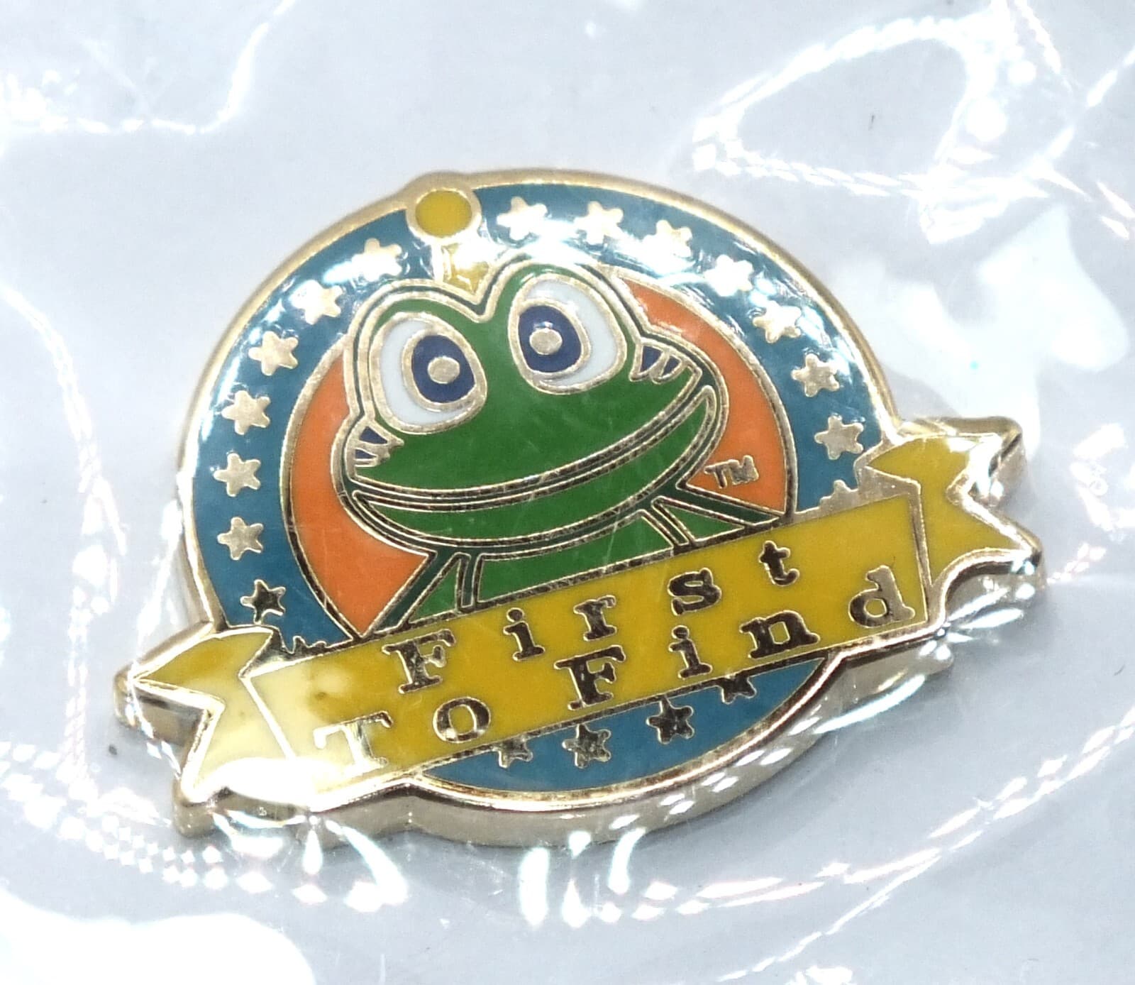 Geocaching Coin Trackable Souvenir Signal First To Find Green Frog Geocoin S35