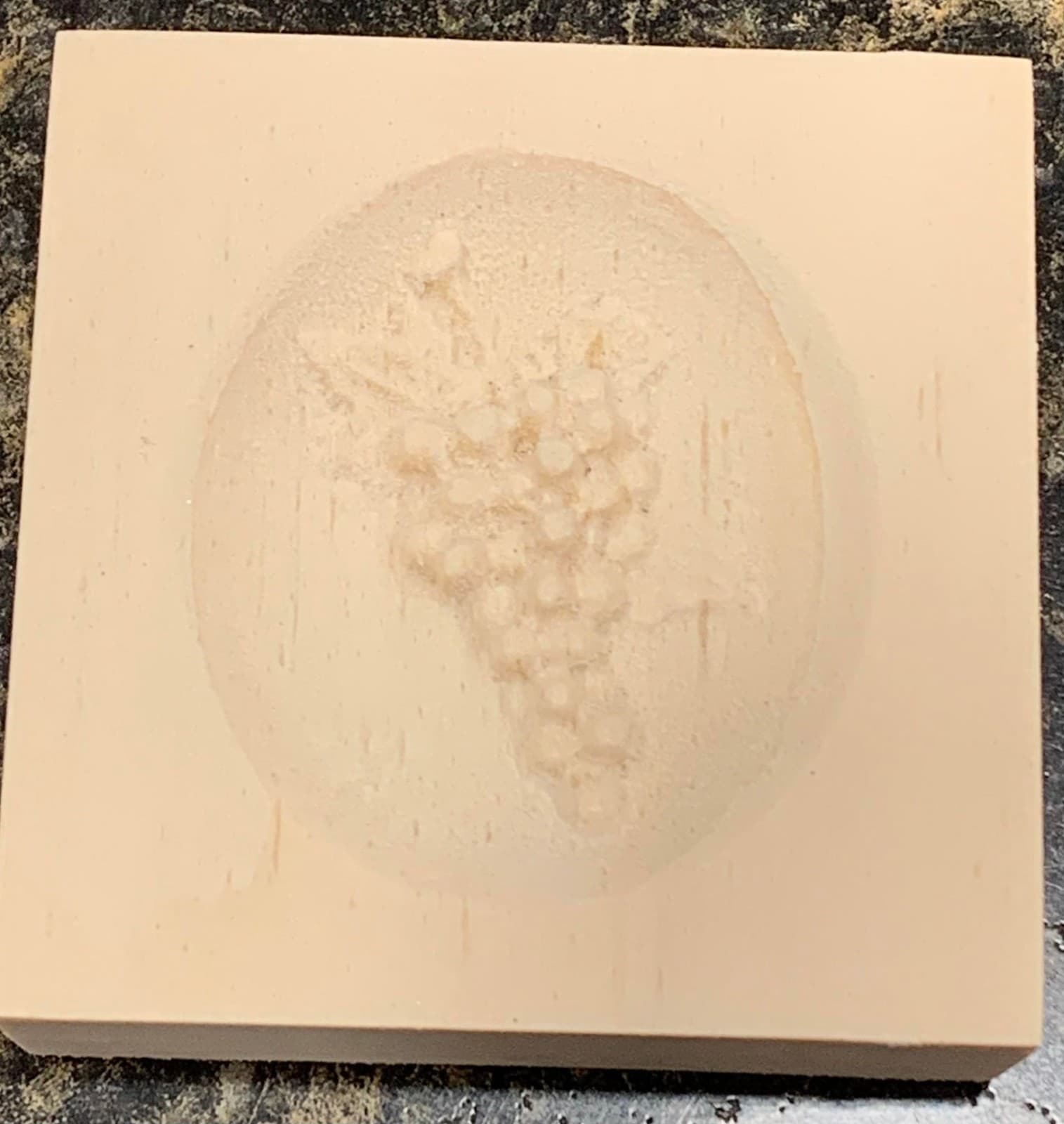 Grape Cluster Bunch Engraving Trim Wood, Corner Block, Door Trim Block, Window