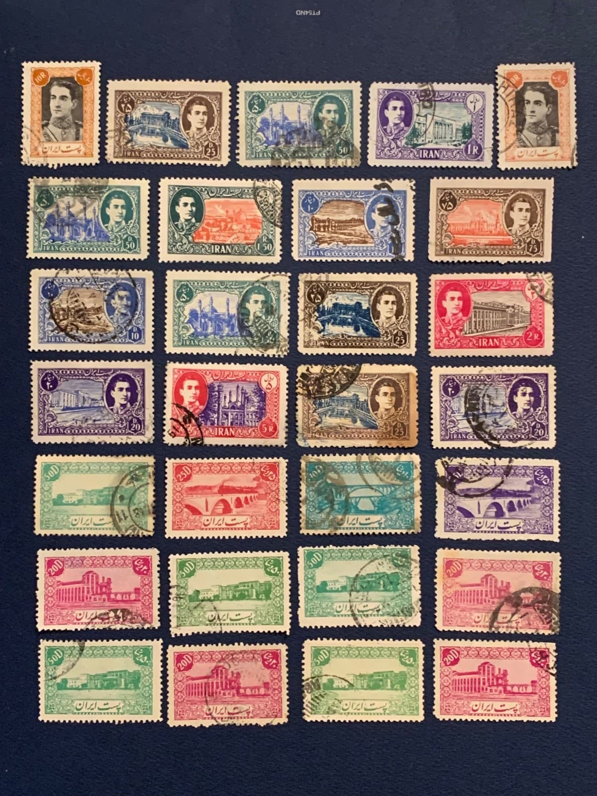 Middle east stamps used 16