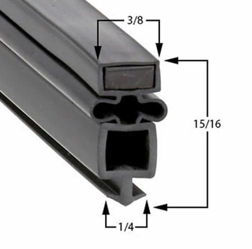 True Gasket # 810803 - Sized 25 5/8" X 54 1/8" for Model # T-49