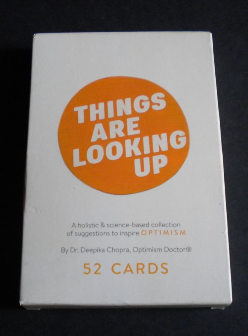 +Things Are Looking Up Deck of 52 Cards by Dr Deepika Chopra To Inspire Optimism