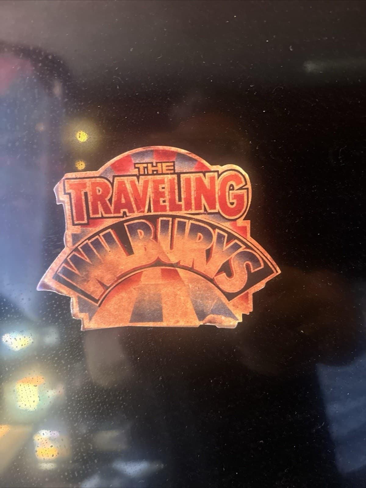The Traveling Wilburys Stickers ( Set of 2) 4x4 Tom Petty + Free Flag Sticker