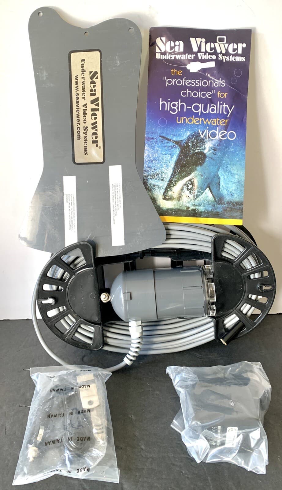 Sea Viewer Electronic Underwater 6000 HD Sea-Light LED Drop Systems w/ Sea-Tail