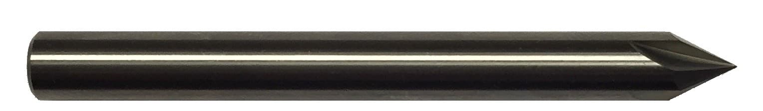 1/4" Solid Carbide Chamfer Mill – 4 Flute 60 Degree USA Made CNC Tooling