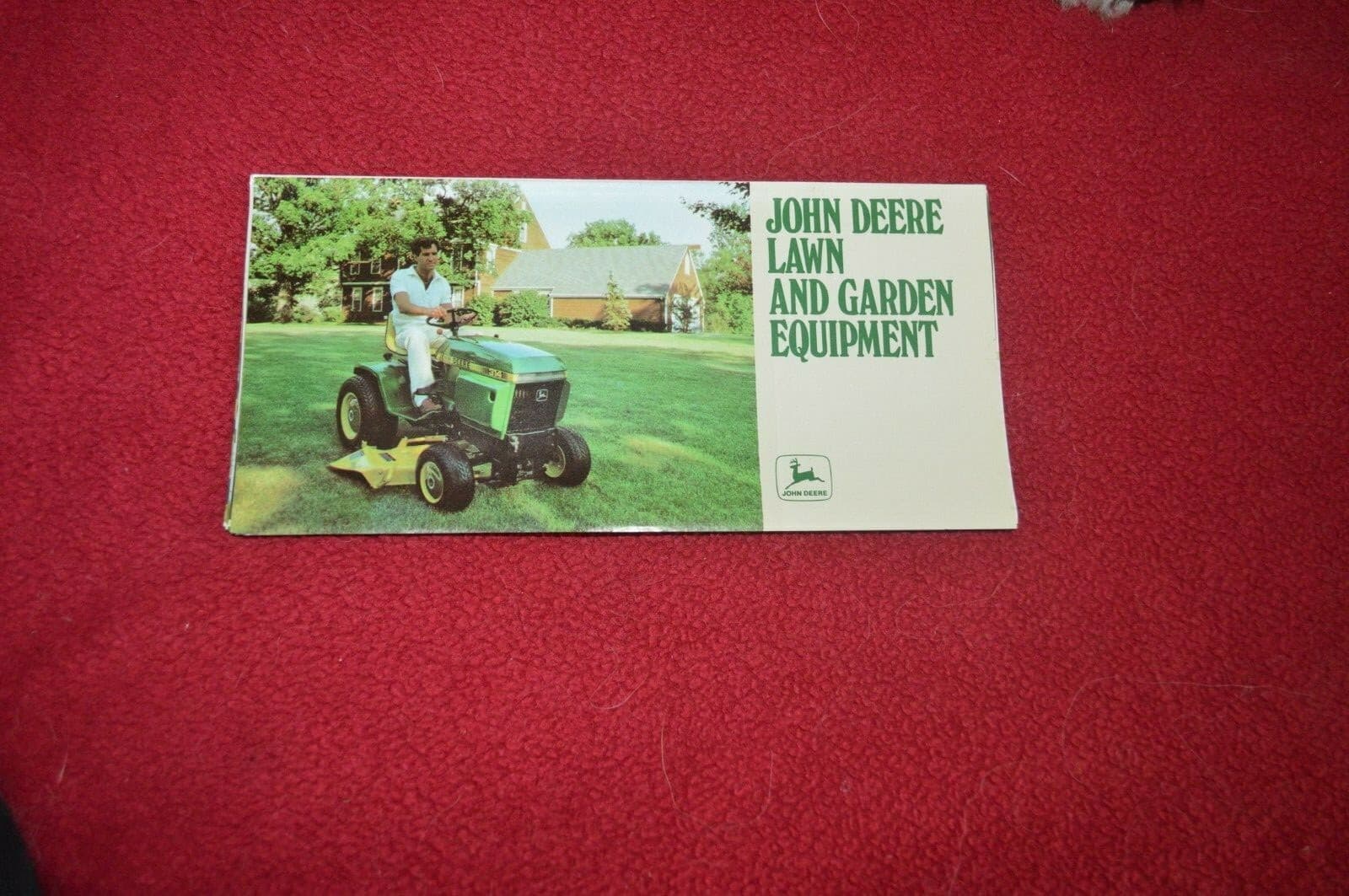 John Deere Lawn & Garden Equipment For 1980 Tractor Dealer's Brochure TBPA