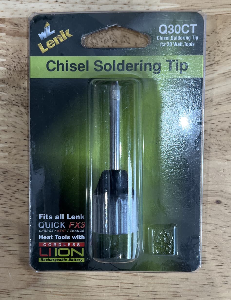 Lenk Quick FX3 Heat Tools Chisel Soldering Tip Q30CT