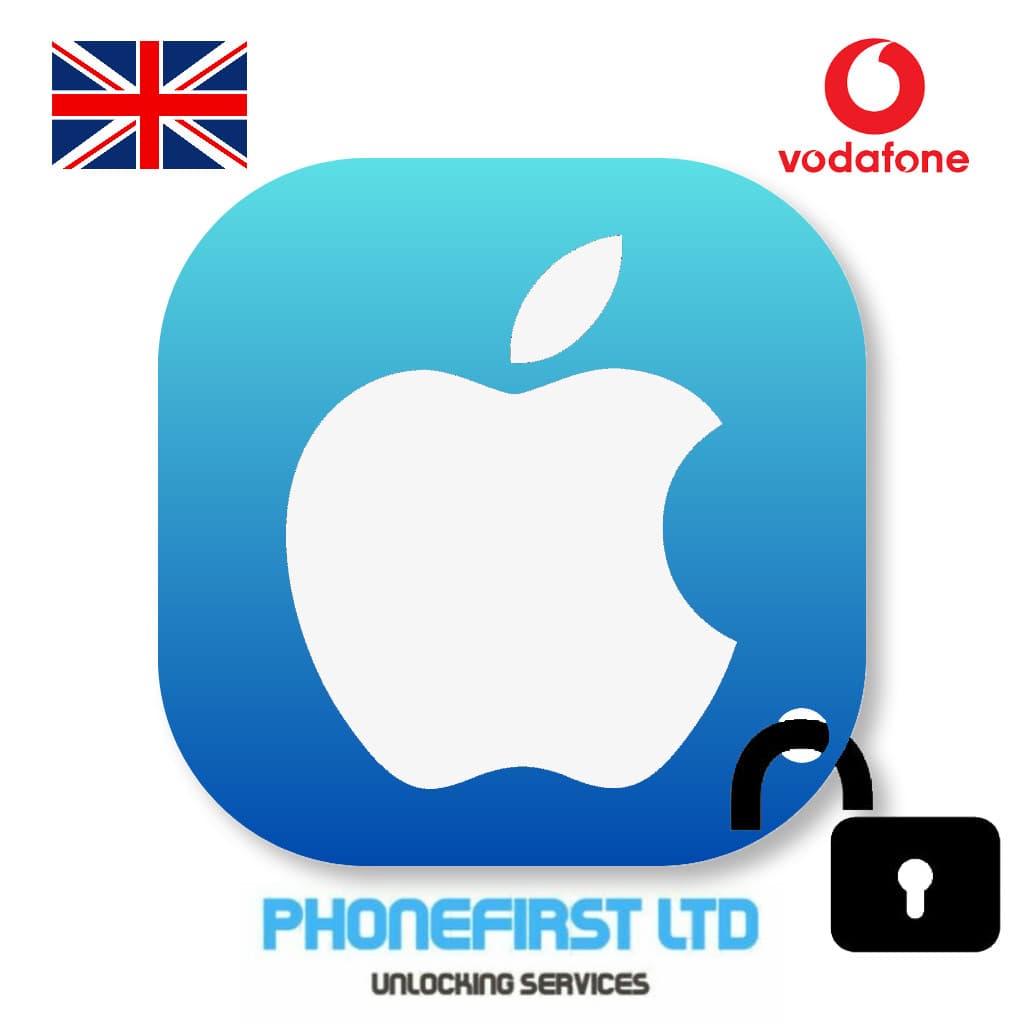 Factory Unlock Service For iPhone 8 / 8+ Plus Vodafone UK.