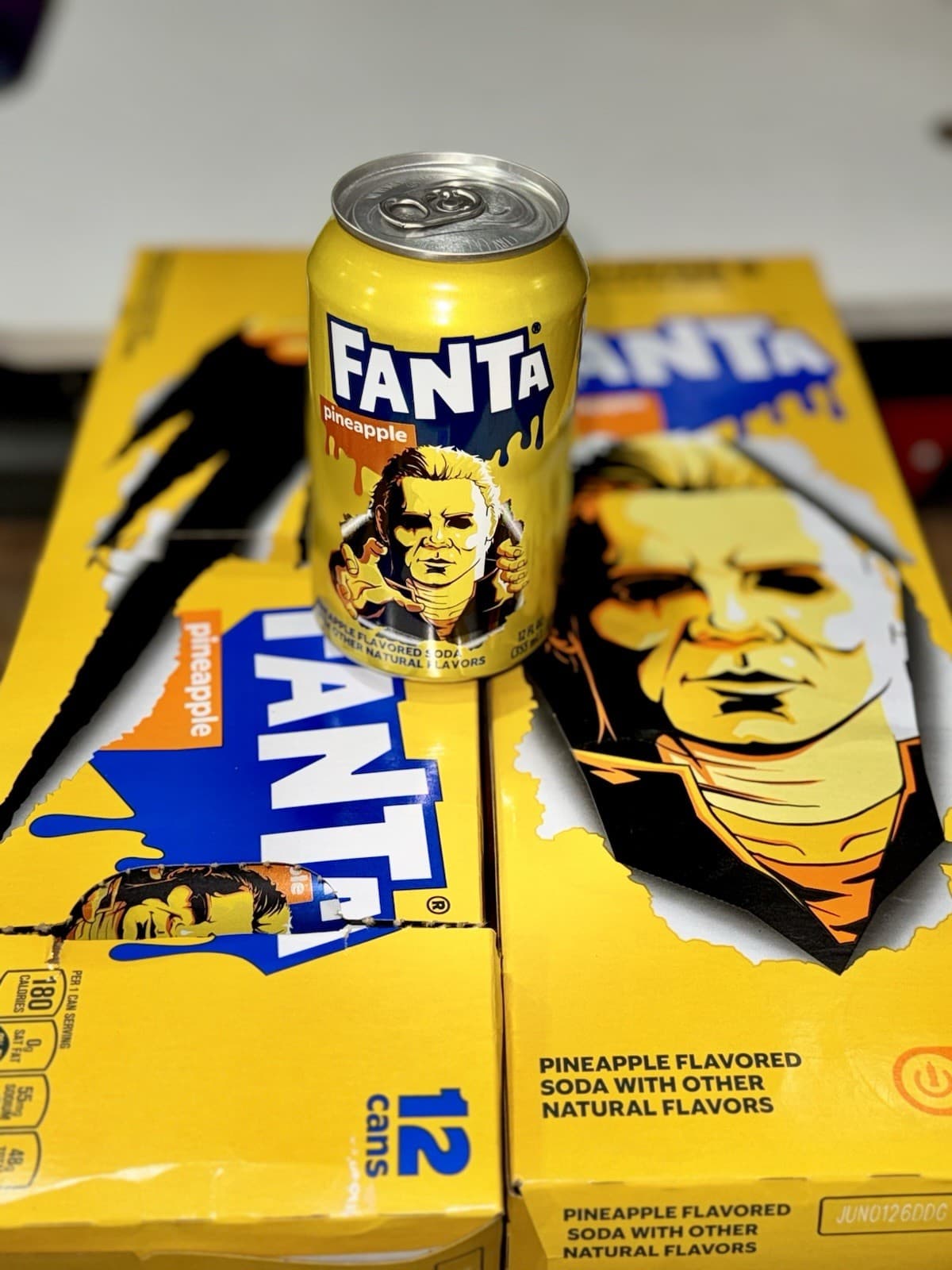 2025 Halloween II LE FANTA MICHAEL MYERS 12oz CAN SEALED Pineapple Collectible