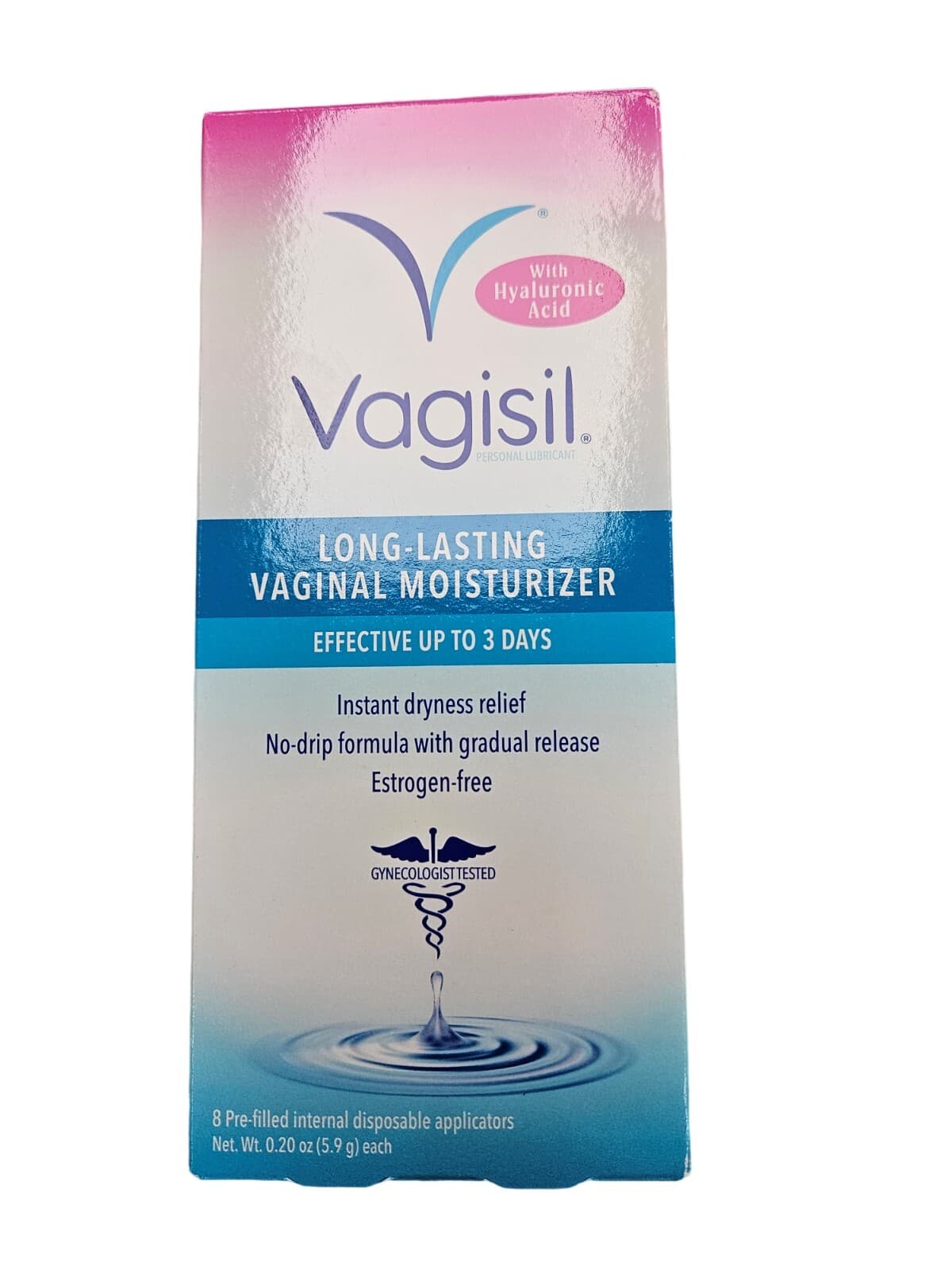Vagisil Vaginal Moisturizer - Long Lasting - 8 Applicators