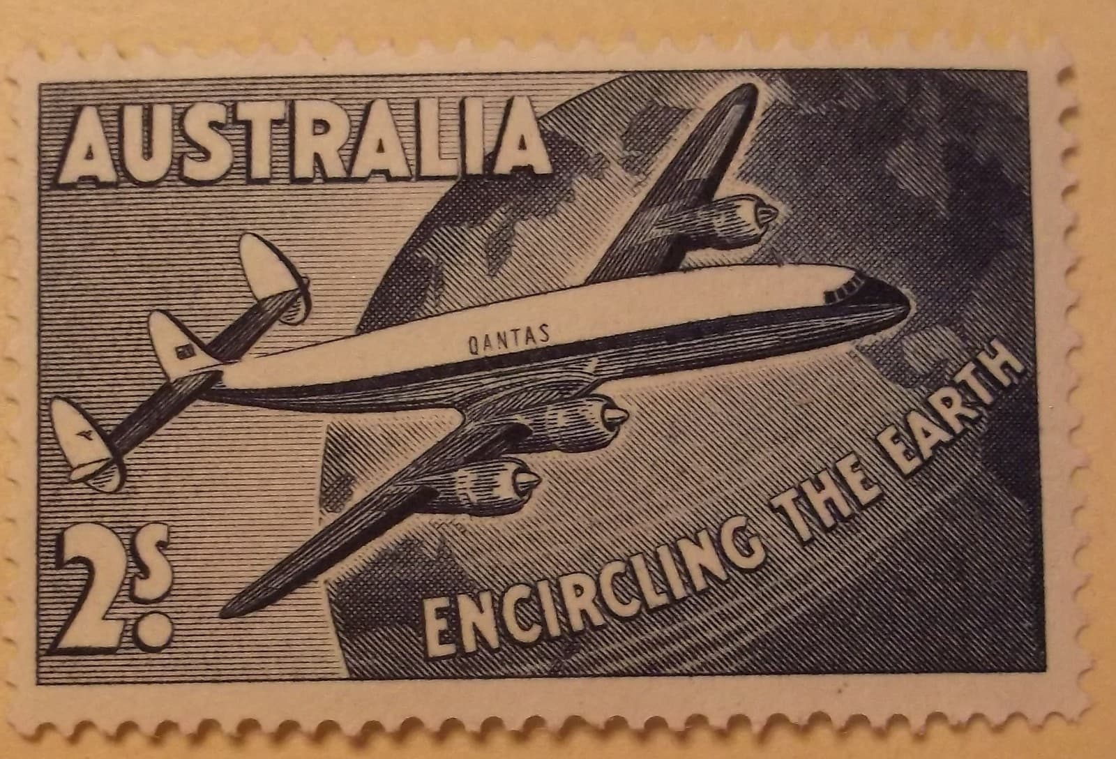 Australia Stamp C8 MNH Cat $2.75 Airplane Topical Full Set