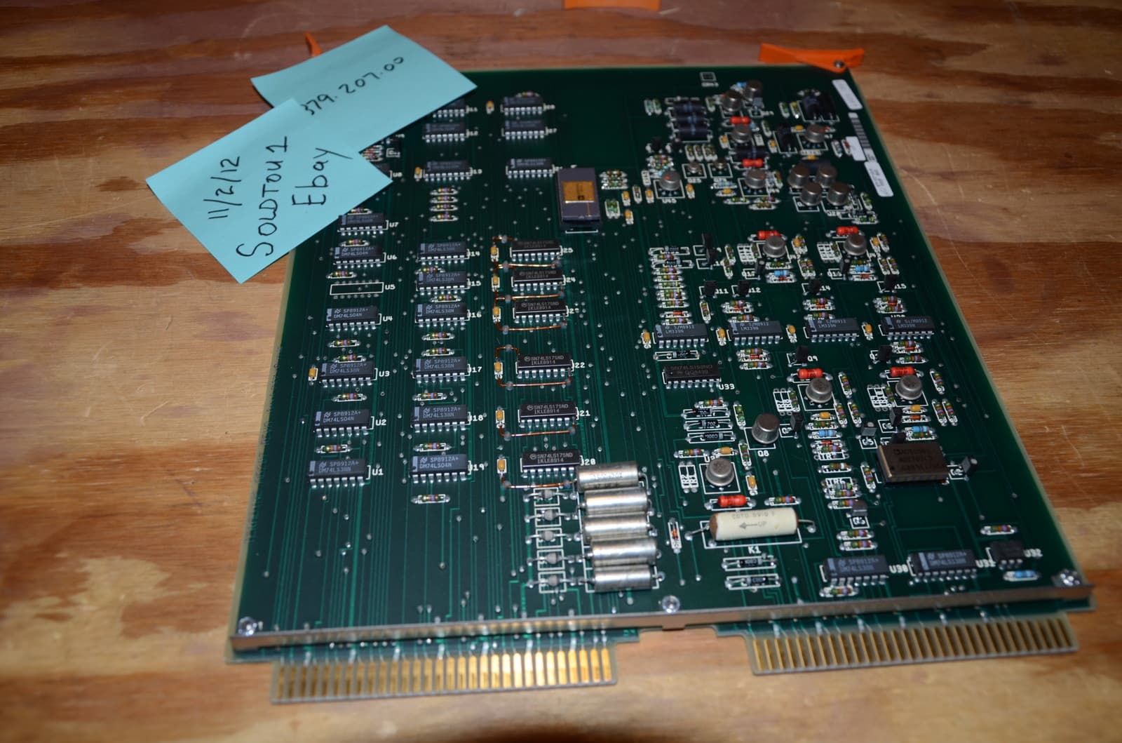 Teradyne 879-207-00 AD207 PCB Test System PE Card Printed Circuit Board Assembly