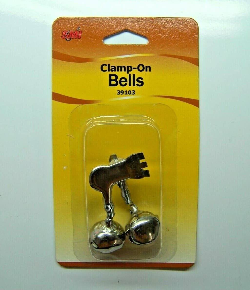 Double Clamp On Bell Fish Alert Catch Alarm for Fishing Pole SMI Beau Mac #39103