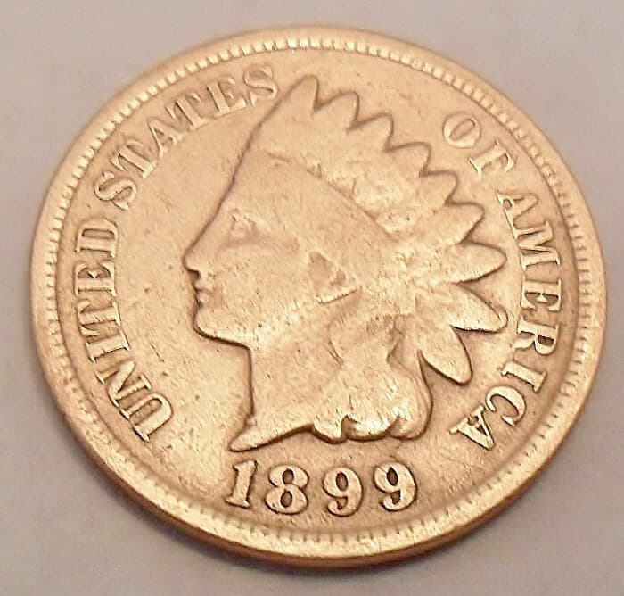 1899 P Indian Head Cent / Penny CULL **FREE SHIPPING**