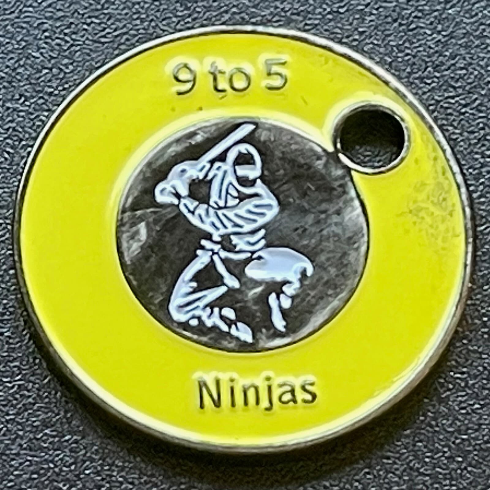 Pathtag #9823 - 9 to 5 Ninjas - FREE SHIP!