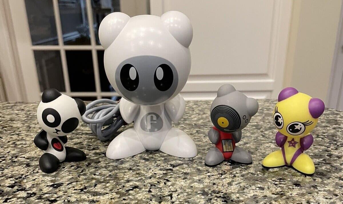 Mattel Radica UB Funkeys Lot of 3 Figures And Docking Station