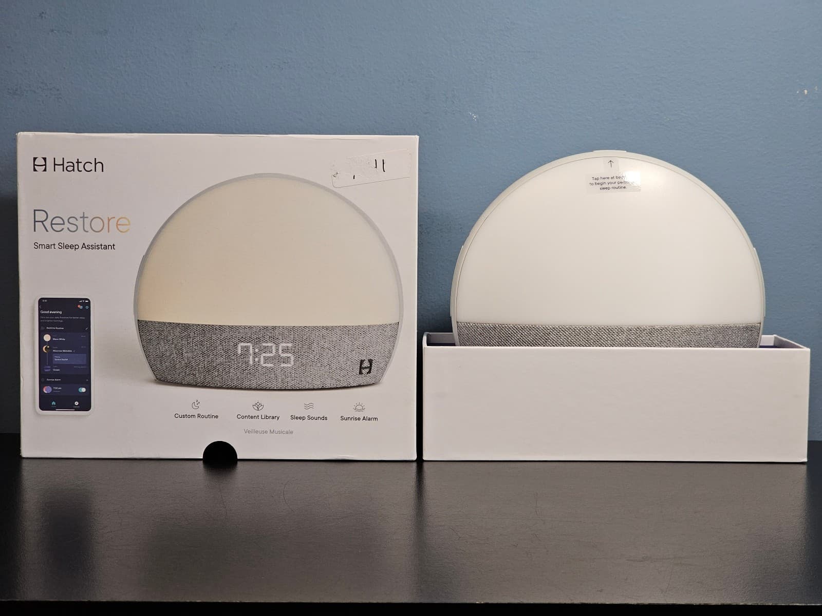 Hatch Restore (Model: RESTORE03) Smart Sleep Assistant XRT50 - New, Open Box!