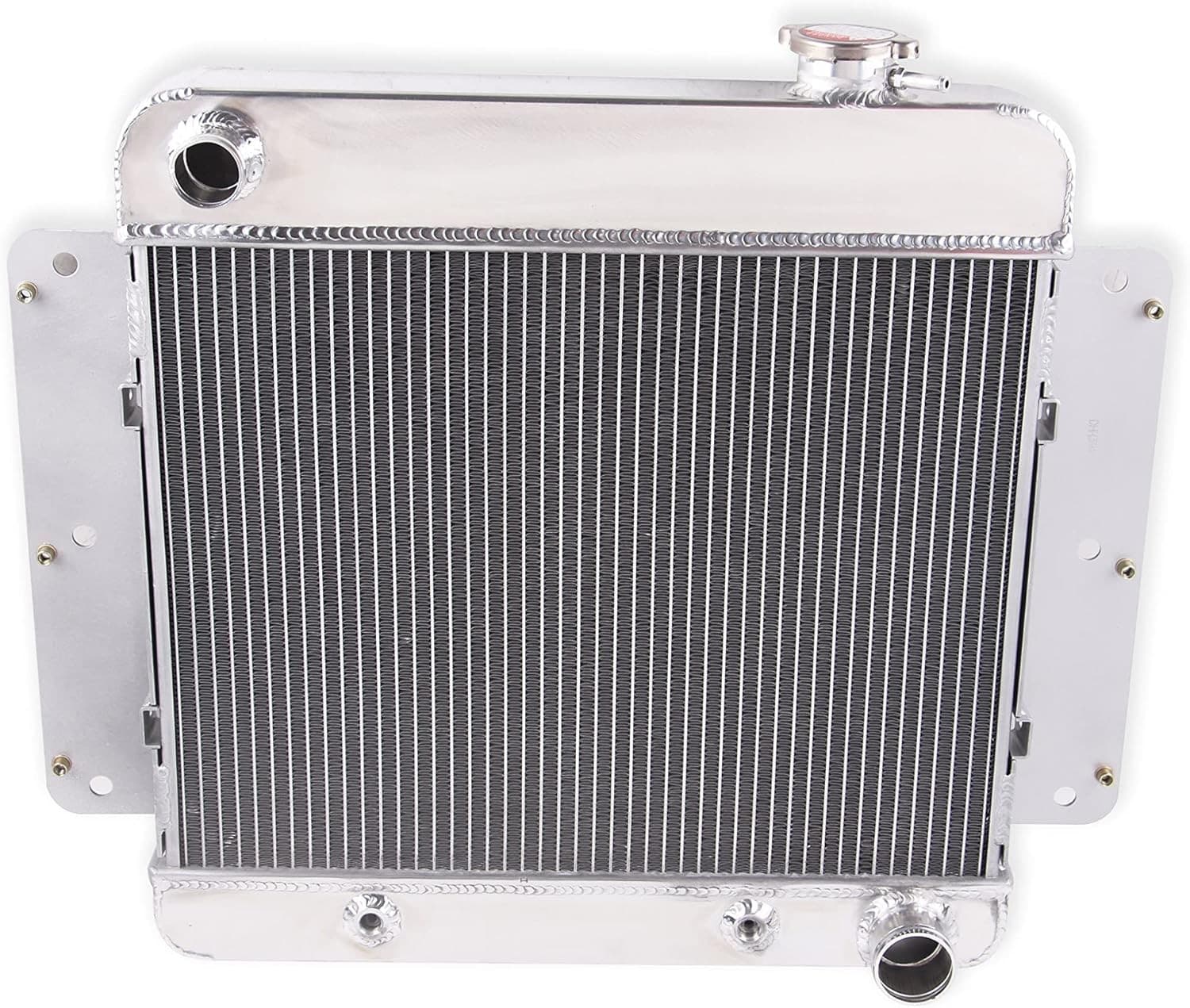 3 Rows Aluminum Radiator For Chevy 1962-1967 II Nova BASE/SS 6CYL V8 63 64