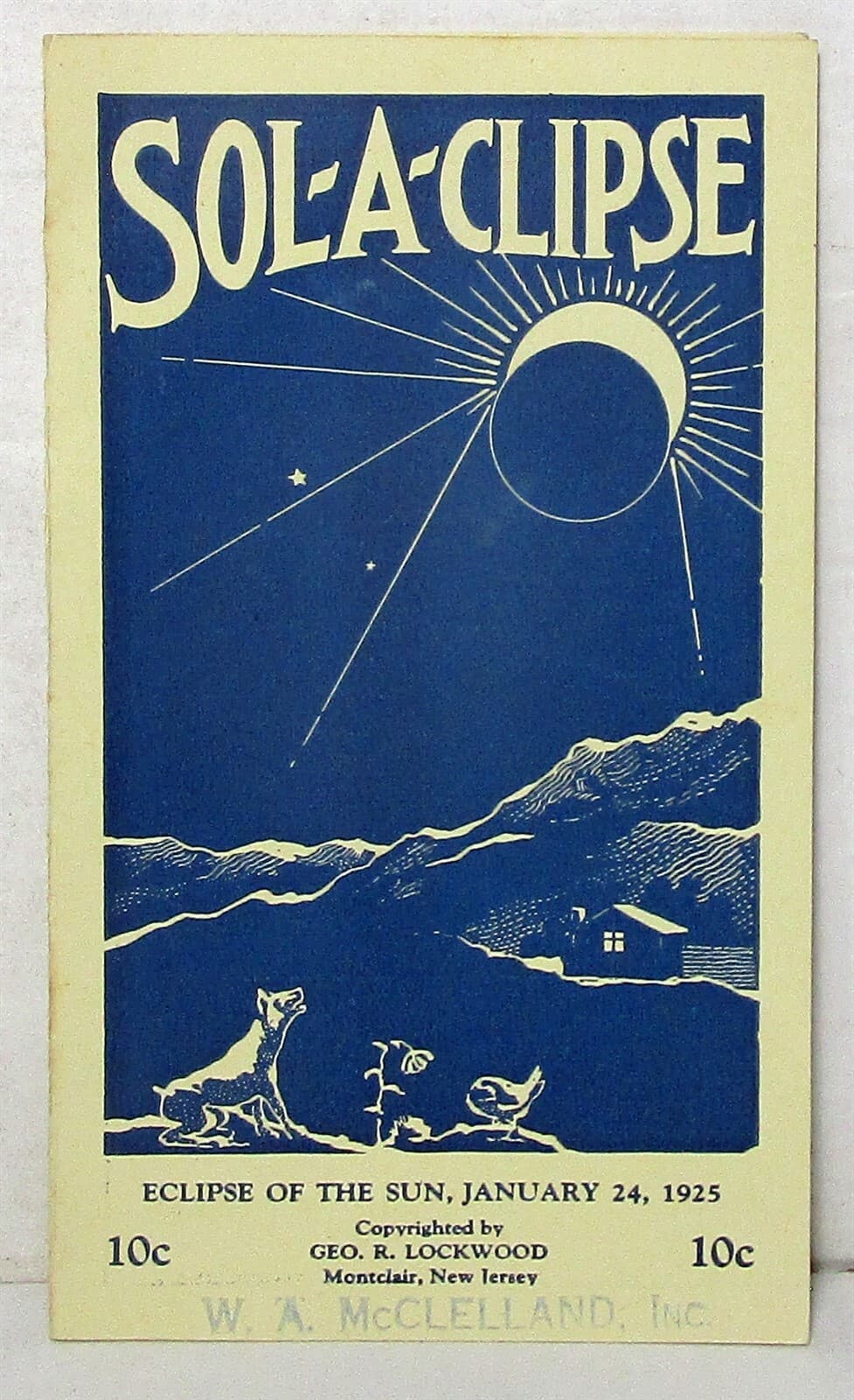 Sol-a-Clipse information card and viewer for 1925 solar eclipse