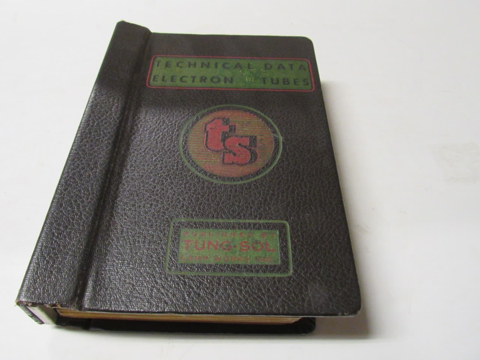 Tung Sol Technical Data Electronic Tubes Notebook c 1951 Expandable Binder