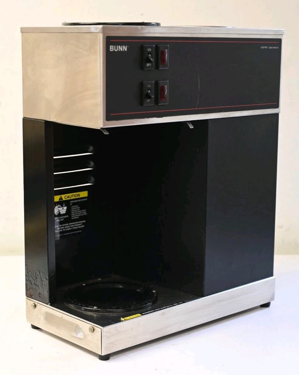 Bunn VPR Black 04276.0012 Coffee Maker Brewer Machine Pour-Omatic 12 Cup 120V