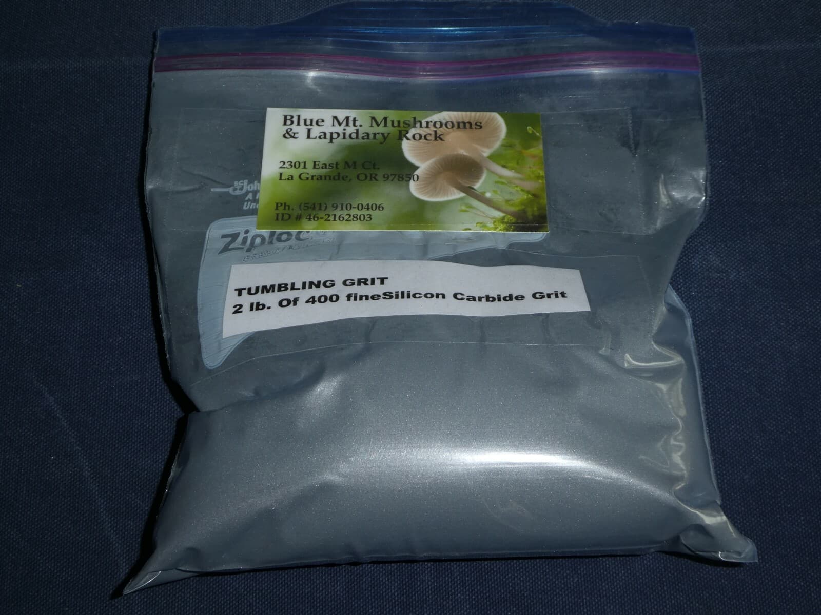 Rock Tumbling Grit - 32 ounces- 2 lb. of 400 Silicon Carbide