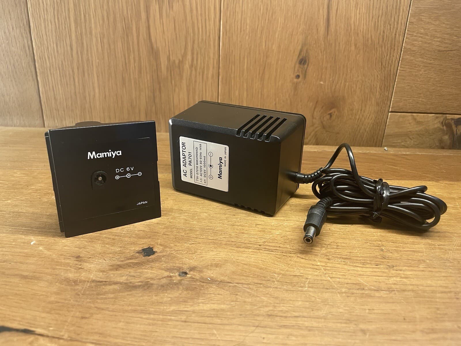 *Mint* Mamiya PA701 AC Adapter & Attachment for RB67 Motorized Film Back From JP