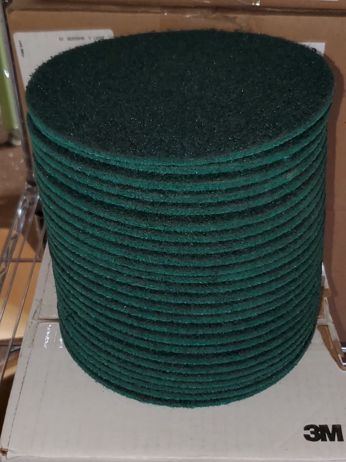 25) Scotch-Brite 7” Fine Precision Ceramic Surface Conditioning Disc Hook & Loop