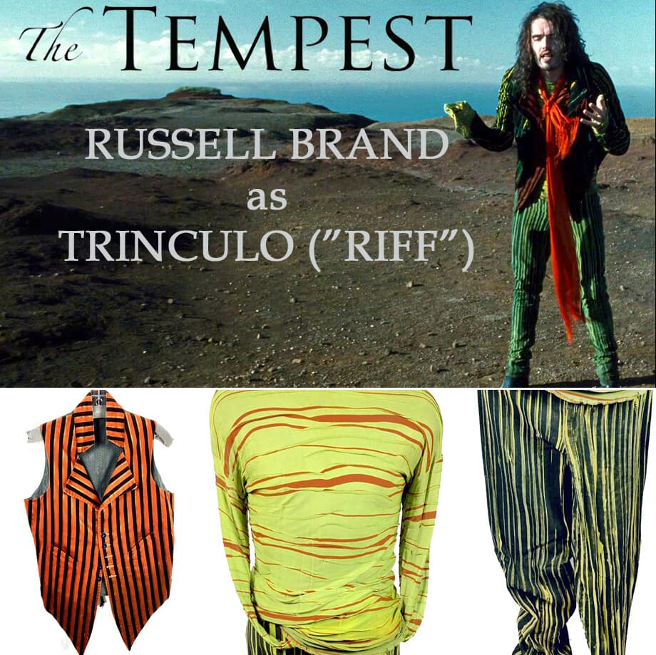The Tempest: Russell Brand "RIFF" Custom Outfit with COA