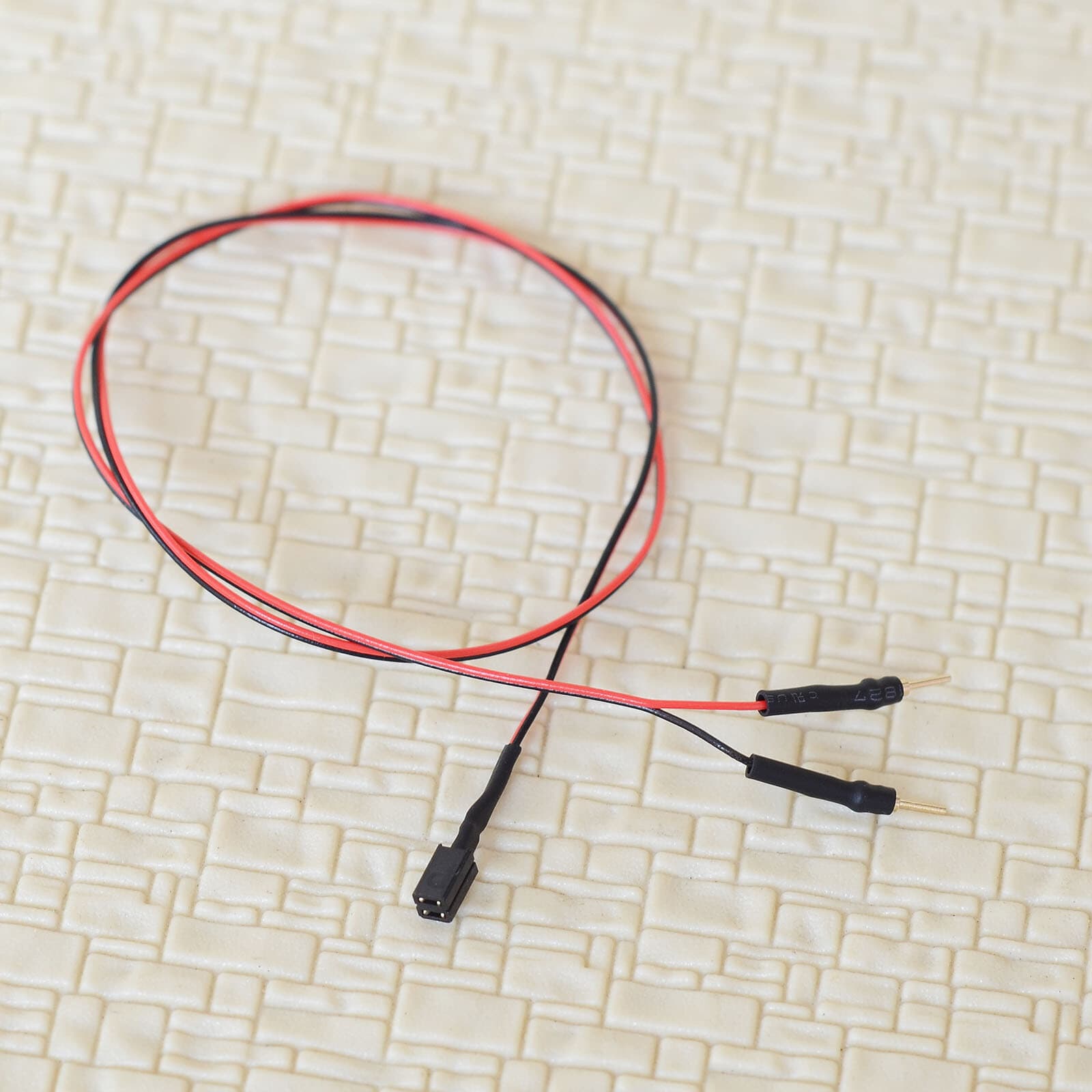 10 x wired combined 2 pins mini-plug 1.27mm + separate pin connectors