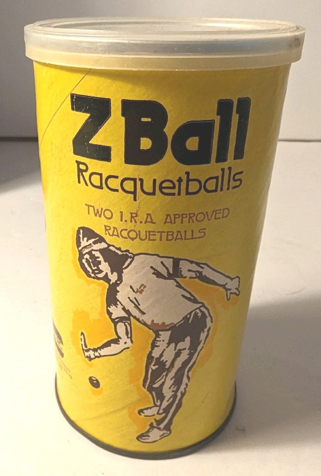 Vintage Z BALL Racquet Balls, 1976-1977 Trenway Handicap Tournament, New Sealed