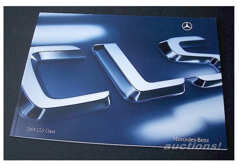 2009 09' Mercedes CLS Class Prestige Brochure AMG 41pg CLS63 CLS550 Uncirculated