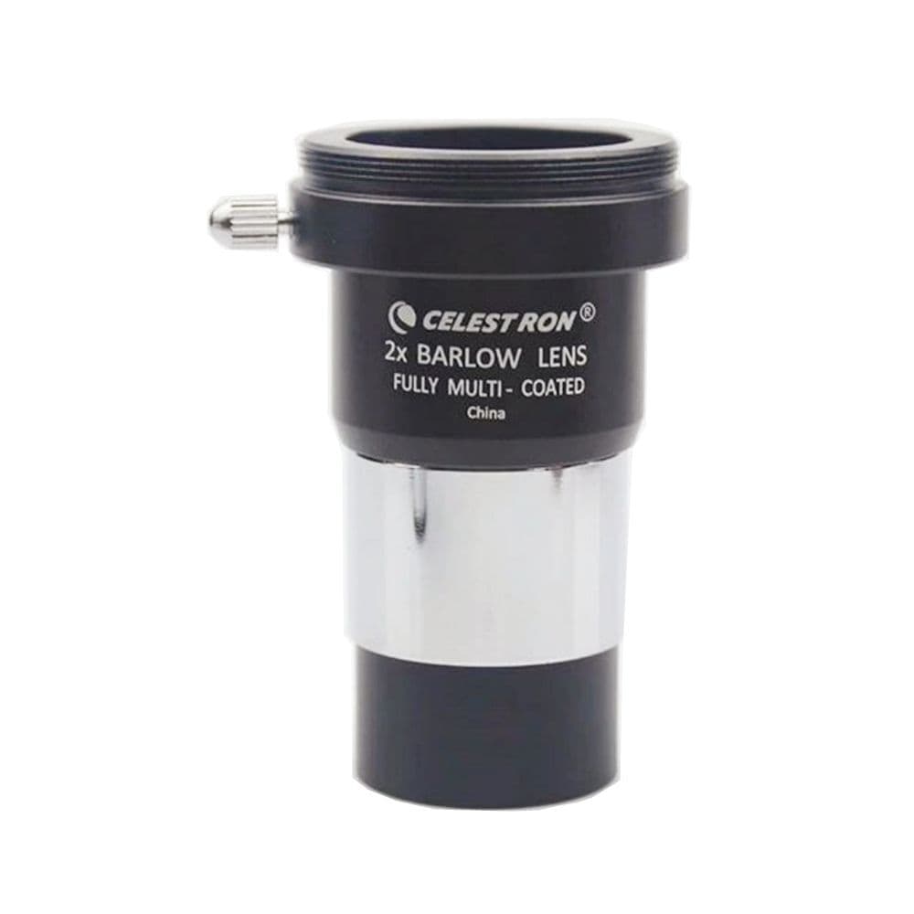 Celestron 1.25” 2X/3X Barlow Lens Fully Multi-Coated M42x0.75 for Telescope