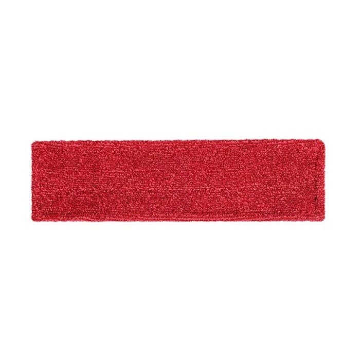 Rubbermaid Commercial ADAPTABLE FLAT MOP MICROFIBER PAD, RED 2132423