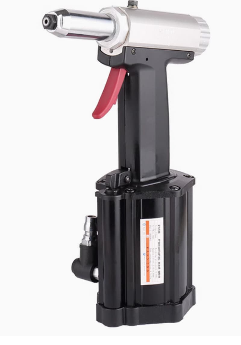Air Rivet Gun 1/4" Pneumatic Hydraulic Pro Rivet Gun Industrial Metal Tool