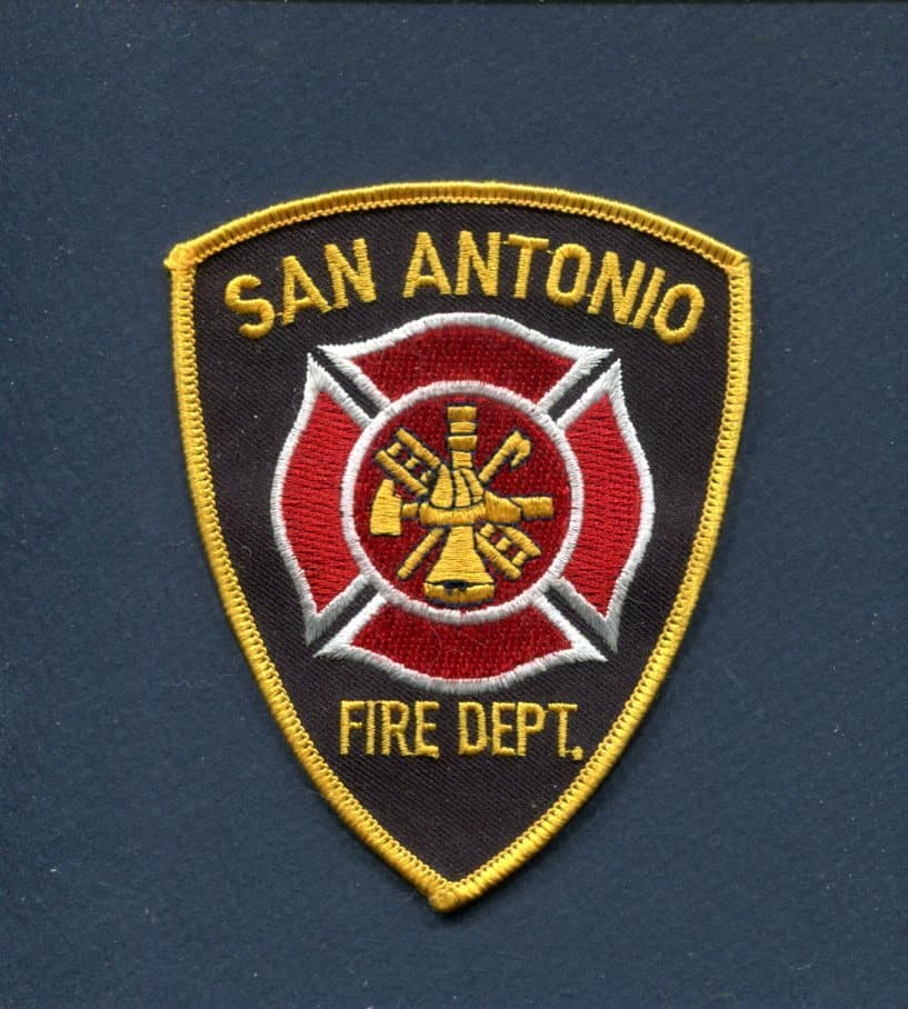 SAN ANTONIO TX FIRE DEPARTMENT Emergency Firefighter Patch
