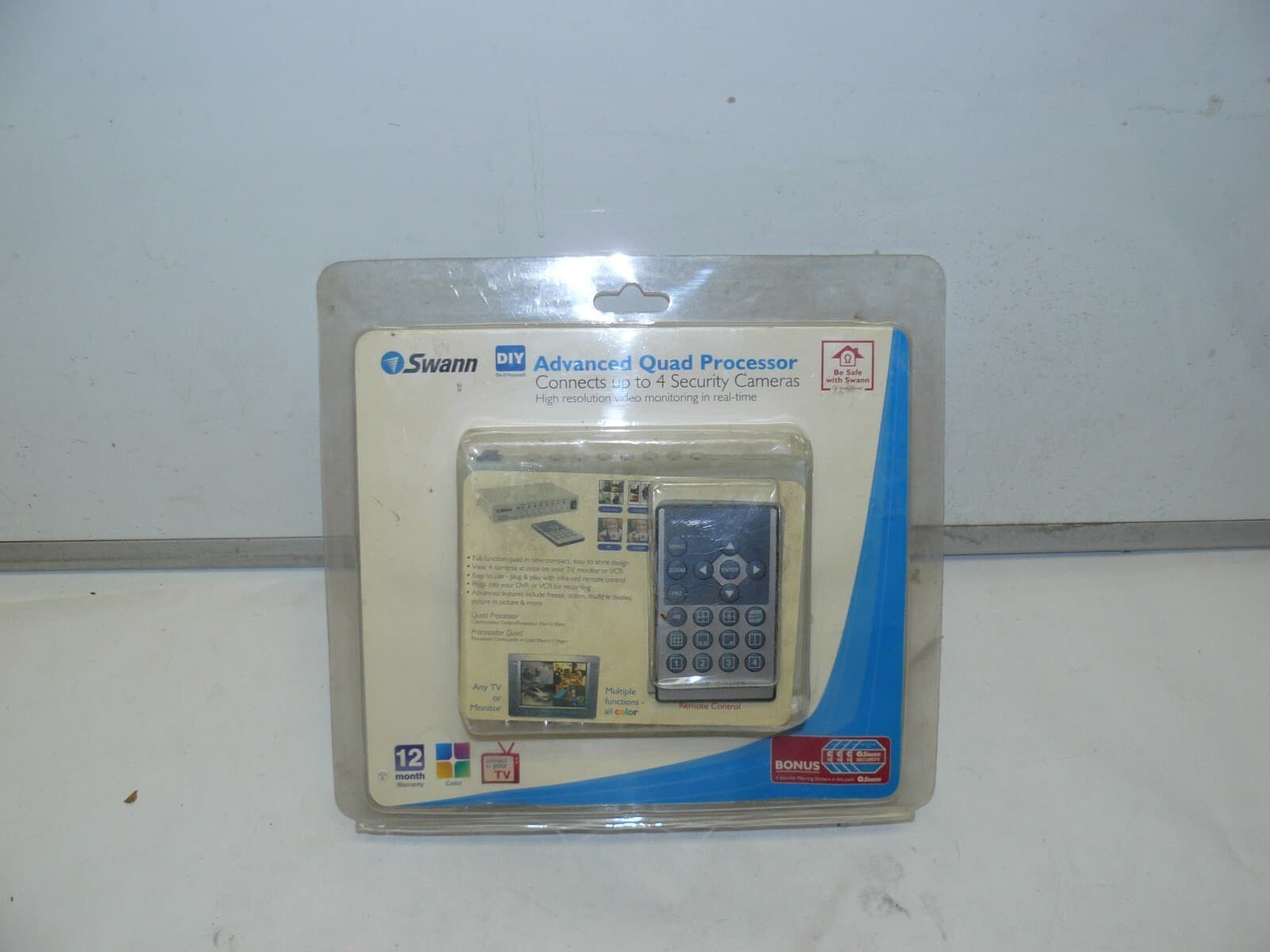 Swann SW247-QP4 Advanced Quad Processor Security Quad Processor 4-Camera Color