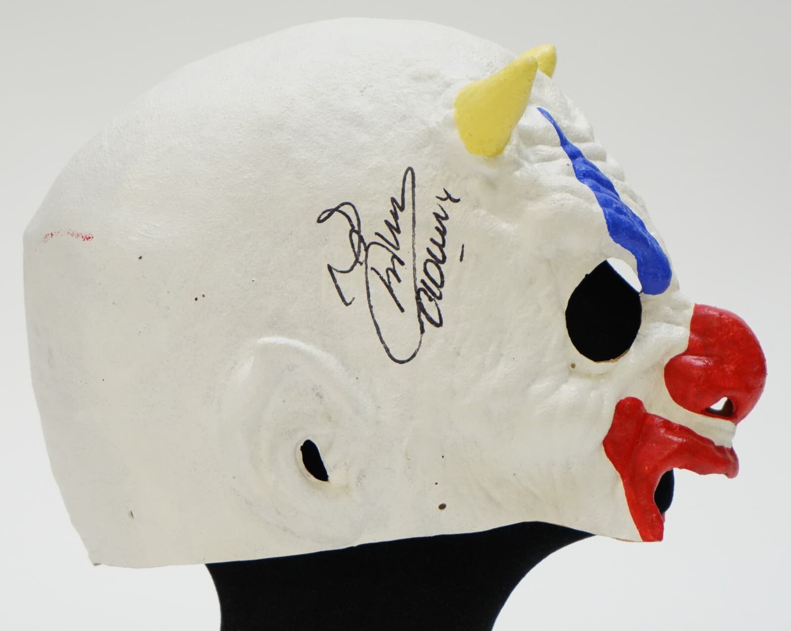 Murder Clown Signed Lucha Libre Mask BAS COA AAA Impact Pro Wrestling Autograph