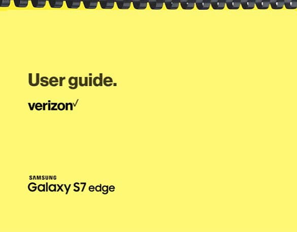 Samsung Galaxy S7 Edge Verizon OWNER'S USER MANUAL