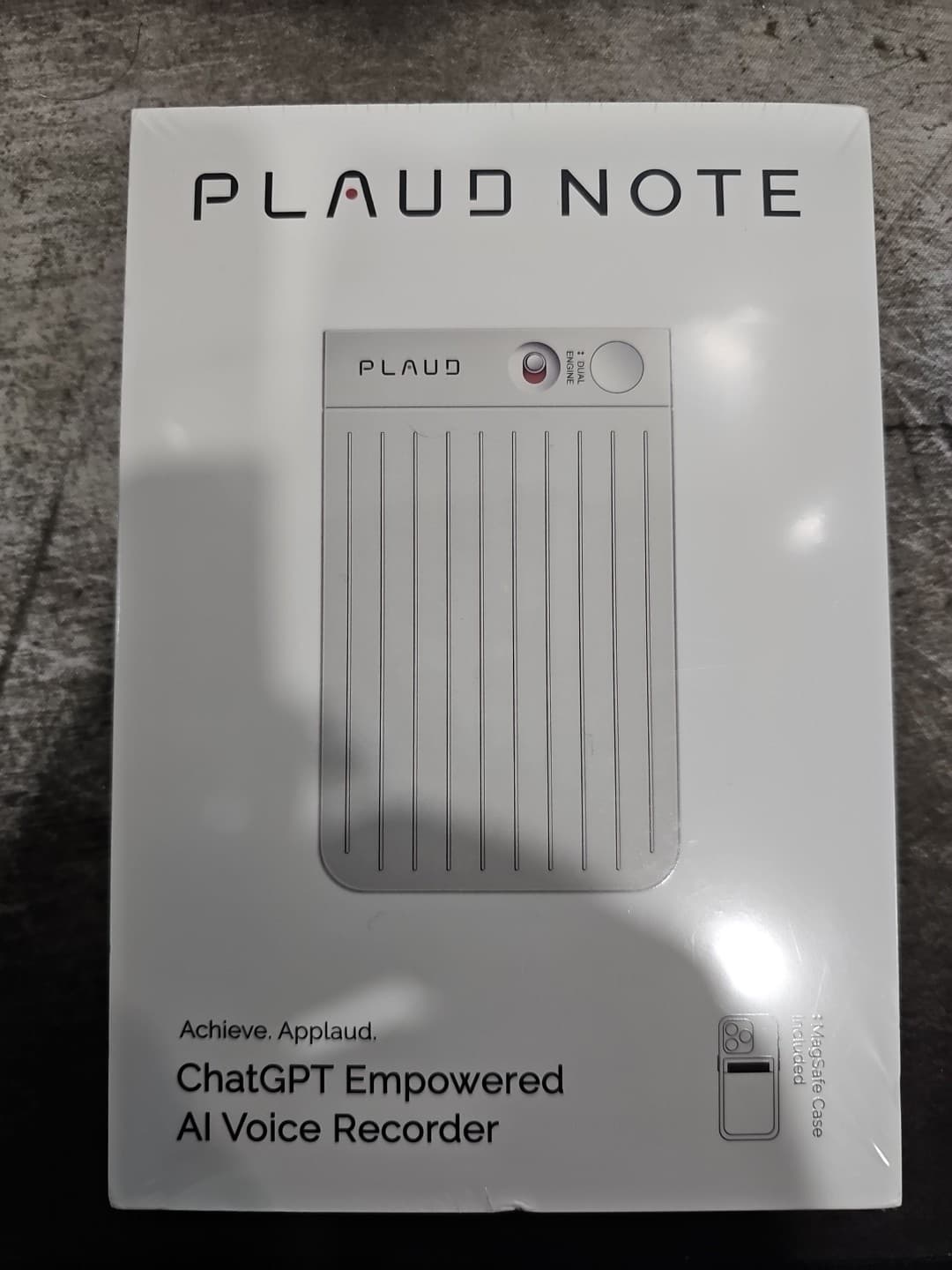 Plaud Note AI Voice Recorder & Note Taker Bluetooth w/ Magnetic Case New Sealed