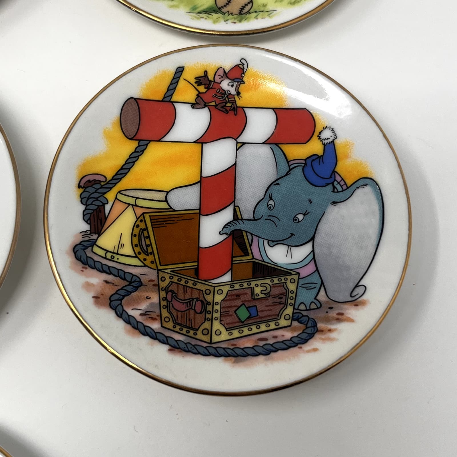 Vintage Disney's Alphabet Plate Disney Collection Japan Your Choice