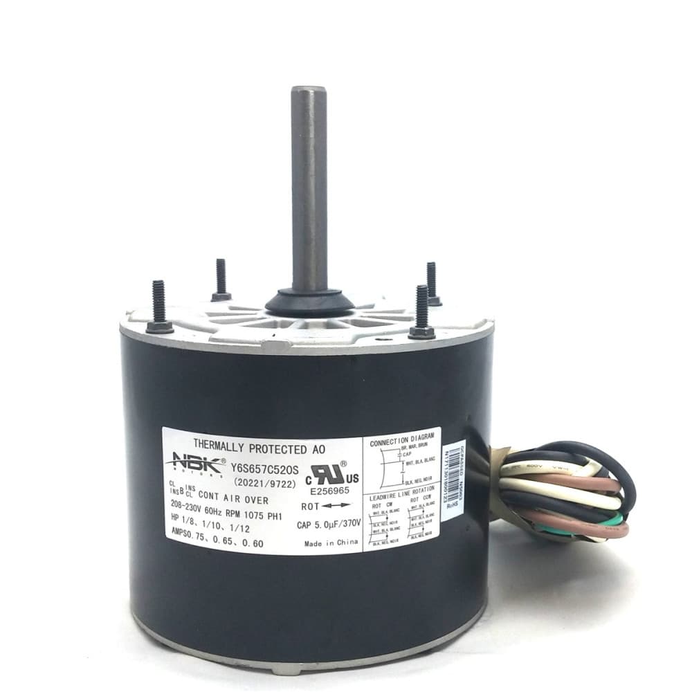 Multi Purpose Motor 208-230V, 1075 Rpm 9722 for New Century - Part# 9722