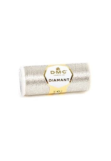 Diamant Metallic Thread 38.2yd-Light Silver silver 1 roll