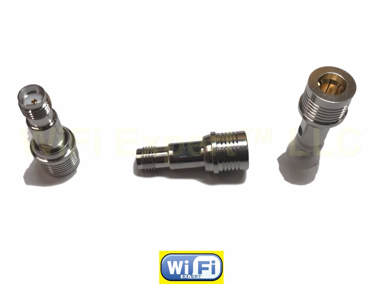 QMA male plug center to SMA female jack center Conversion Adapter RF connector