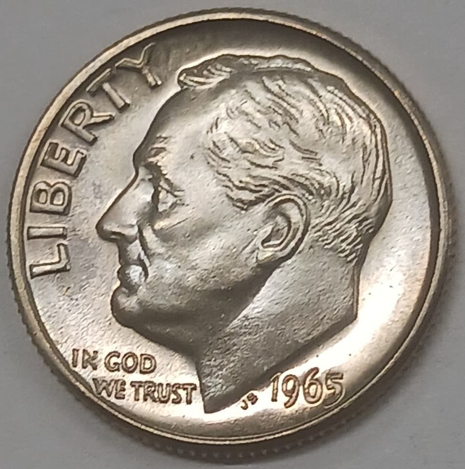 1965 Roosevelt Dime BU Uncirculated